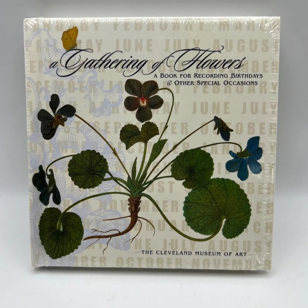 A Gathering of Flowers Birthday and Occasions Book The Cleveland Museum of Art